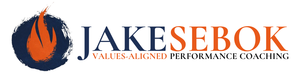 Jake Sebok wordmark, link to home